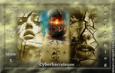 création réalisée pour une de mes poésies sur le cyberharcèlement